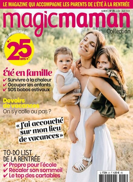 Magicmaman Collection – Juillet-Aout 2024 Cover
