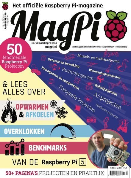 MagPi – Maart-April 2024 Cover