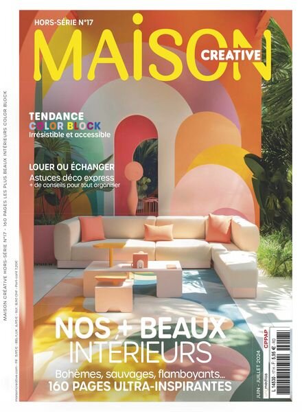 Maison Creative – Hors-Serie N 17 – Juin-Juillet 2024 Cover