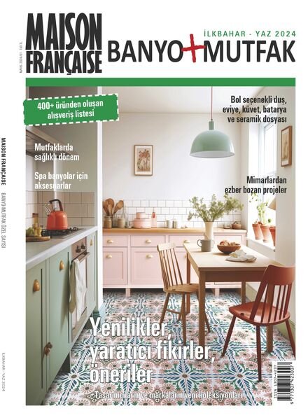Maison Francaise Banyo + Mutfak – Mayis 2024 Cover
