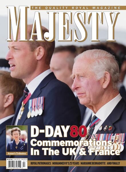 Majesty Magazine – July 2024 Cover
