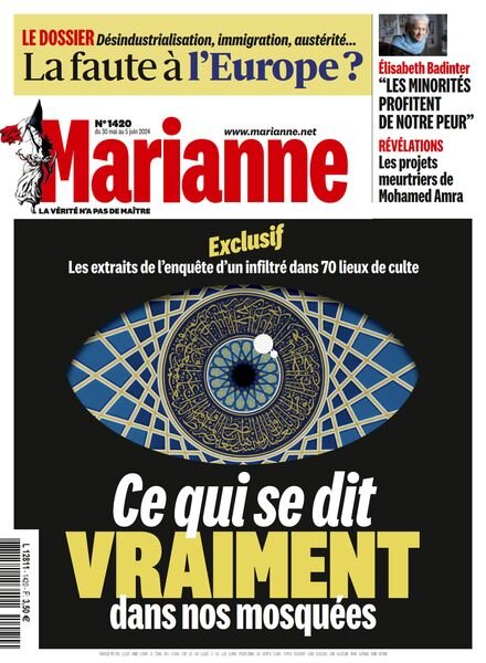 Marianne – 30 Mai 2024 Cover
