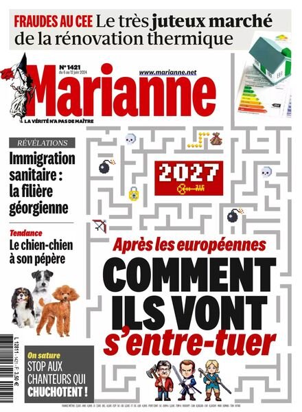 Marianne – 6 Juin 2024 Cover