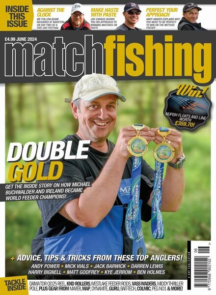 Match Fishing – June 2024 Cover