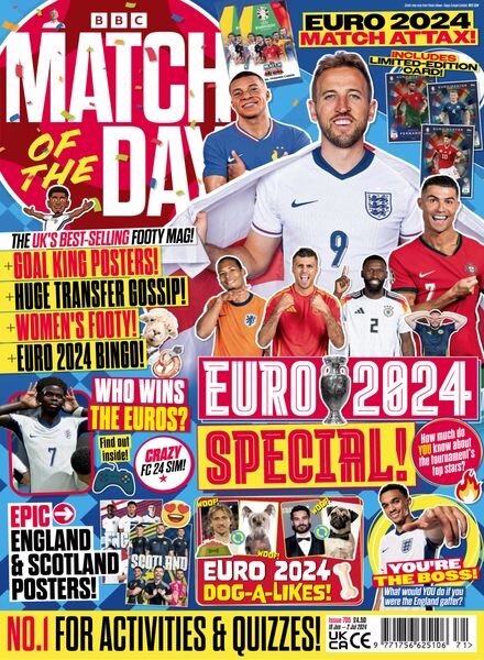 Match of the Day – Issue 705 – 19 June 2024 Cover