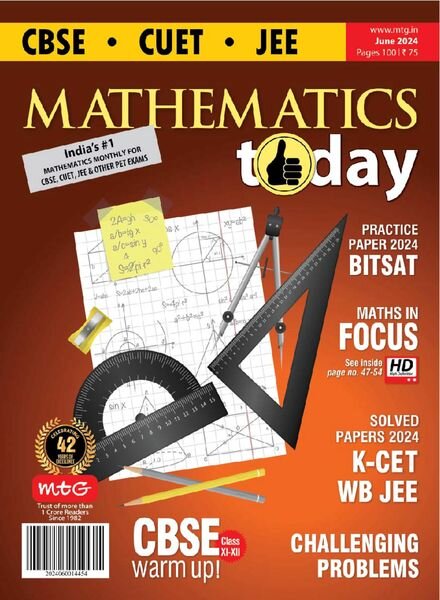 Mathematics Today – June 2024 Cover