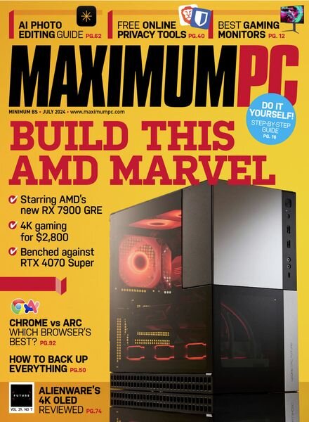 Maximum PC – July 2024 Cover