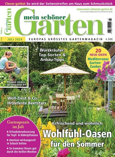 Mein schoner Garten – Juli 2024 Cover
