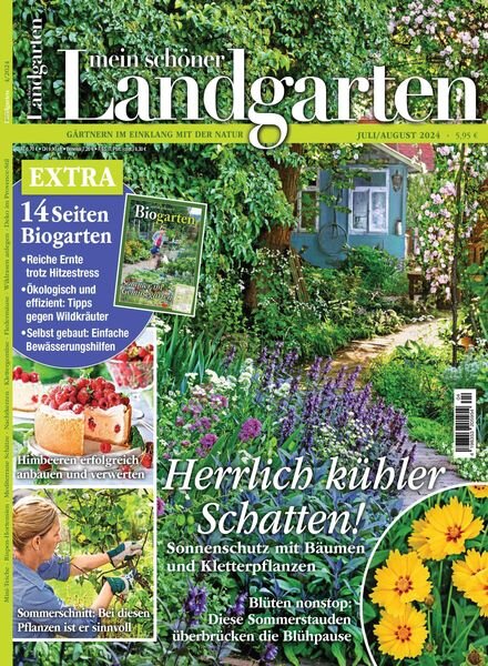 Mein schoner Landgarten – Juli-August 2024 Cover
