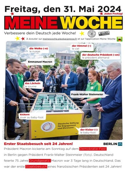 Meine Woche – 3 Juni 2024 Cover