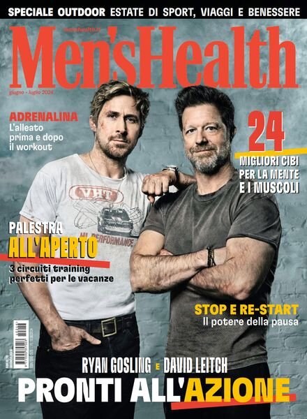 Men’s Health Italia – Giugno 2024 Cover