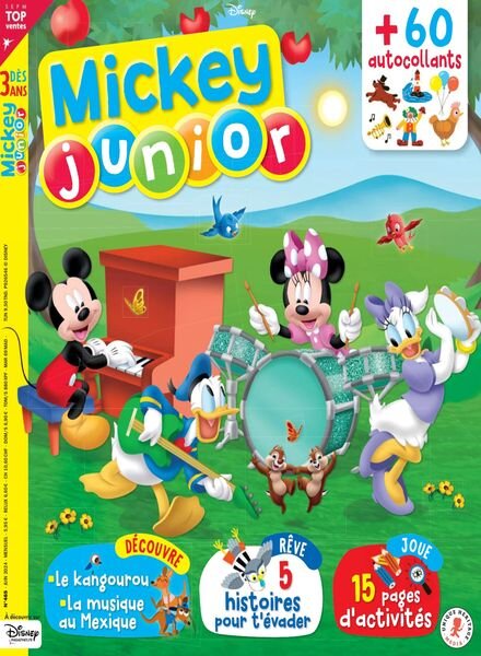 Mickey Junior – Juin 2024 Cover