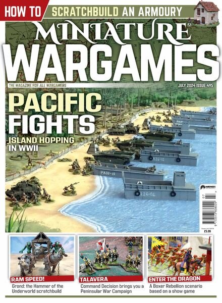 Miniature Wargames – Issue 495 – July 2024 Cover