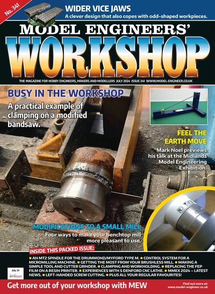 Model Engineers’ Workshop – Issue 341 – July 2024 Cover