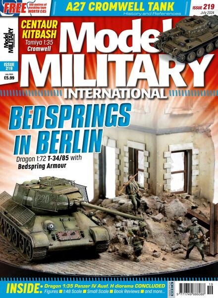Model Military International – July 2024 Cover