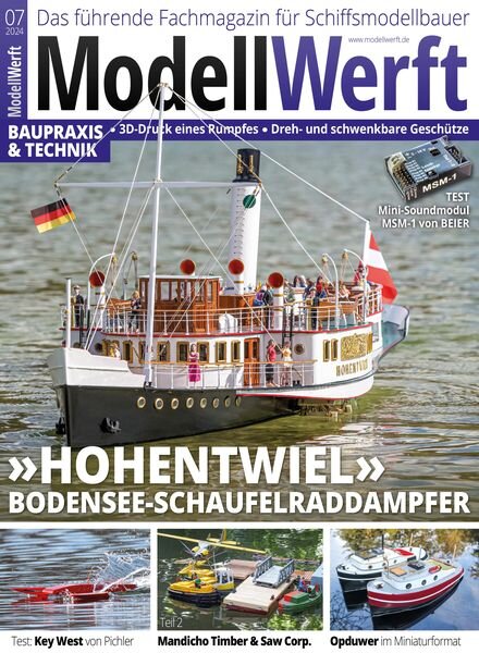 ModellWerft – Juli 2024 Cover