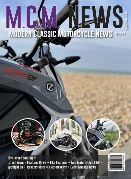 Modern Classic Motorcycle News – Issue 23 – 21 June 2024 Cover