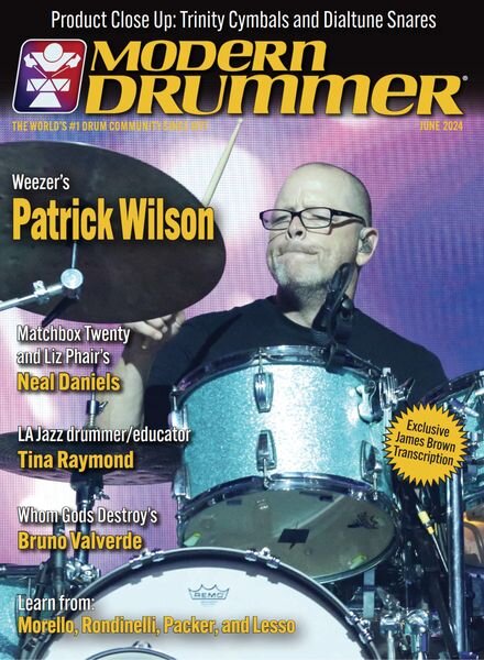 Modern Drummer Magazine – June 2024 Cover