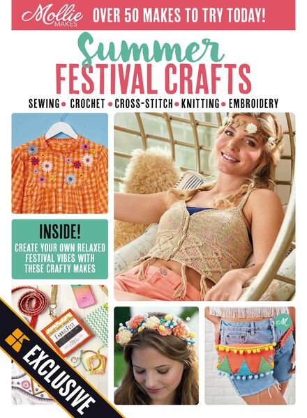 Mollie Makes Presents – Summer Festival Crafts – 31 May 2024 Cover