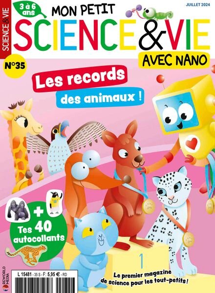 Mon Petit Science & Vie avec Nano – Juillet 2024 Cover