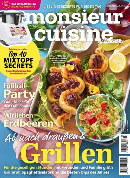 Monsieur Cuisine by Zaubermix – April 2024 Cover