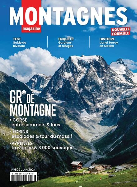 Montagnes Magazine – Juin 2024 Cover