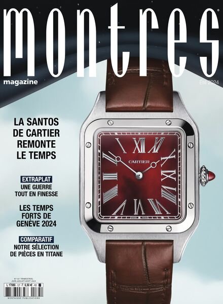 Montres Magazine – Juin-Aout 2024 Cover