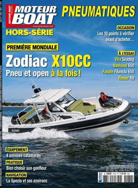 Moteur Boat – Hors-Serie – Juillet-Aout 2024 Cover