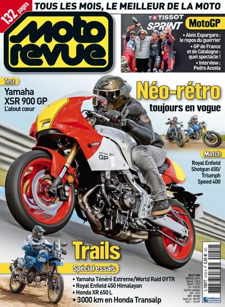 Moto Revue – Juillet 2024 Cover