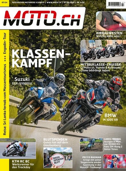 Moto.ch – Juni 2024 Cover