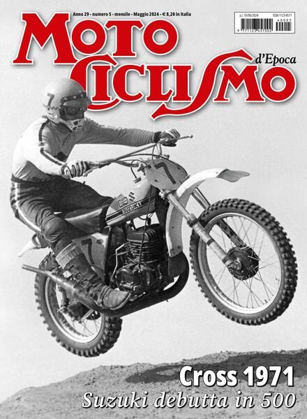 Motociclismo d’Epoca – Maggio 2024 Cover