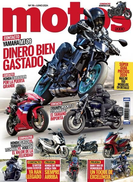Motos 2000 – Junio 2024 Cover