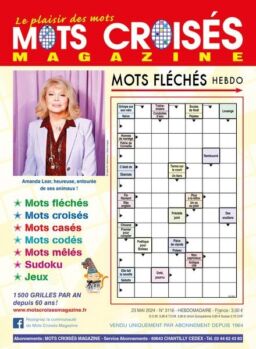 Mots Croises Magazine – 23 Mai 2024
