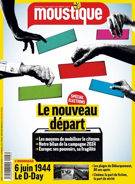 Moustique Magazine – 5 Juin 2024 Cover