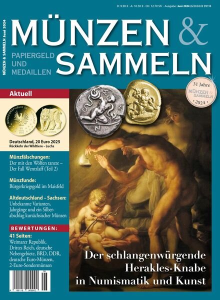 Munzen & Sammeln – Juni 2024 Cover