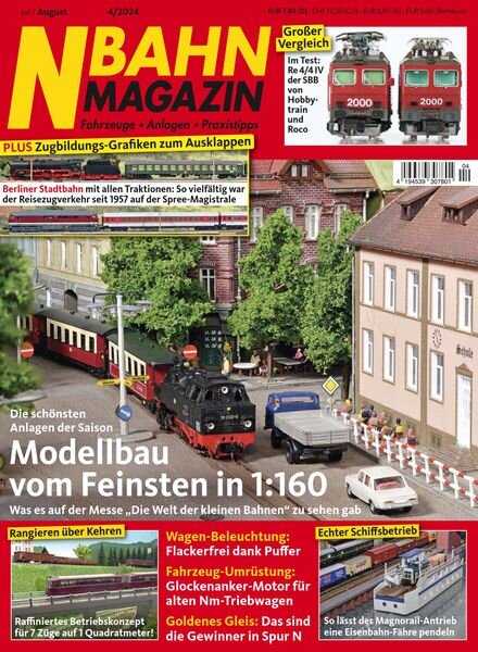 N-Bahn Magazin – Juli-August 2024 Cover