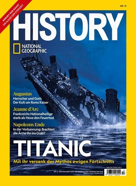 National Geographic History Germany – 14 Juni 2024 Cover