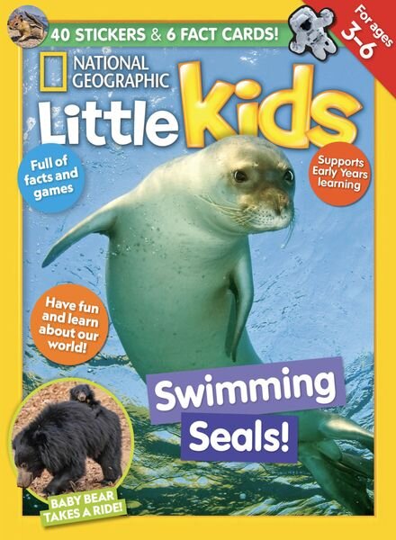 National Geographic Little Kids UK – Issue 19 – 12 June 2024 Cover