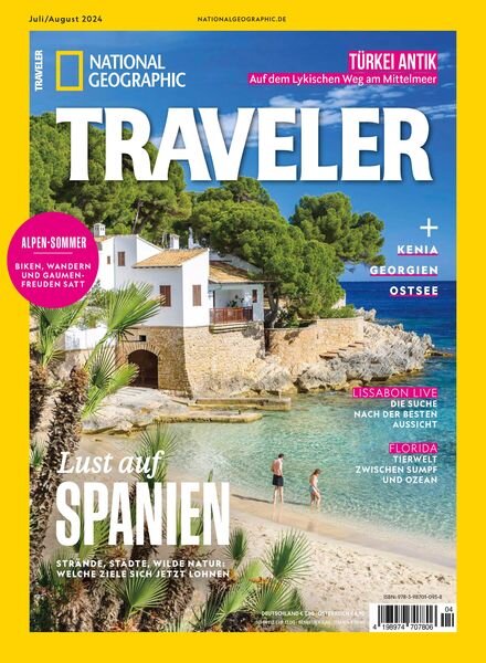 National Geographic Traveler Germany – Juli-August 2024 Cover