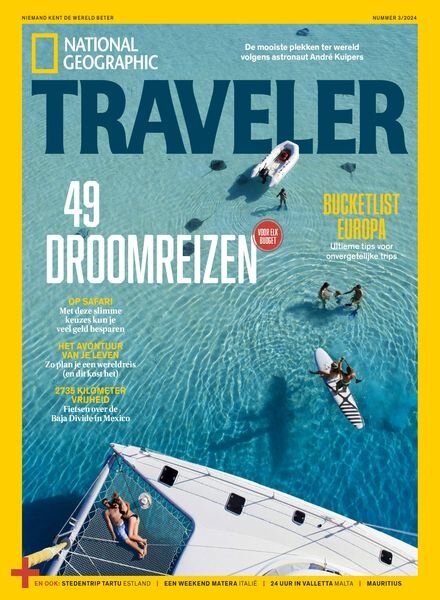 National Geographic Traveler Nederland – Mei 2024 Cover