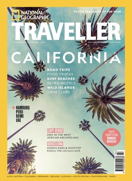 National Geographic Traveller UK – July-August 2024 Cover