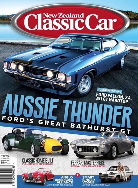New Zealand Classic Car – Issue 394 – July-August 2024 Cover
