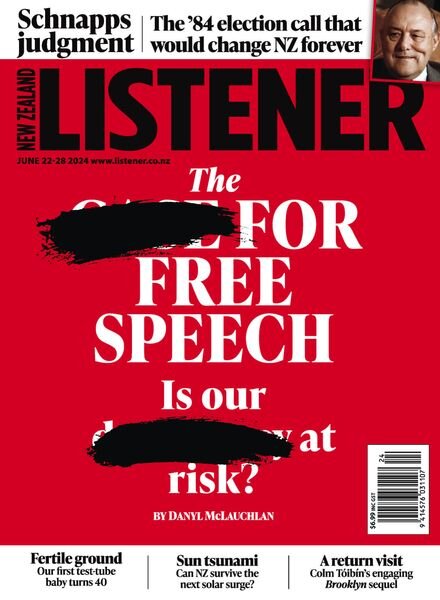 New Zealand Listener – Issue 24 – June 22 2024 Cover