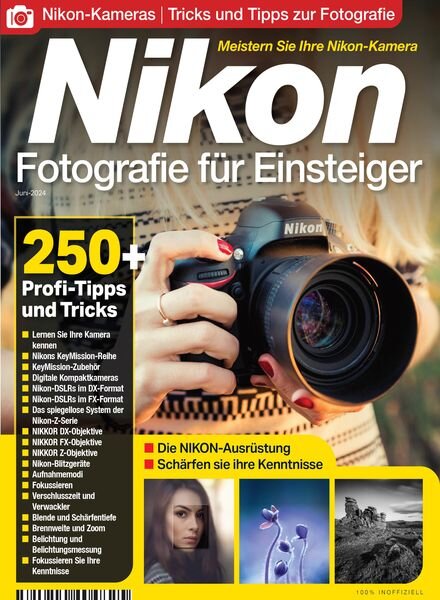 Nikon-Fotografie fur Einsteiger – Juni 2024 Cover