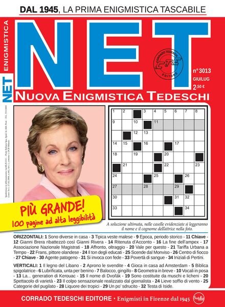 Nuova Enigmistica Tascabile – Giugno-Luglio 2024 Cover