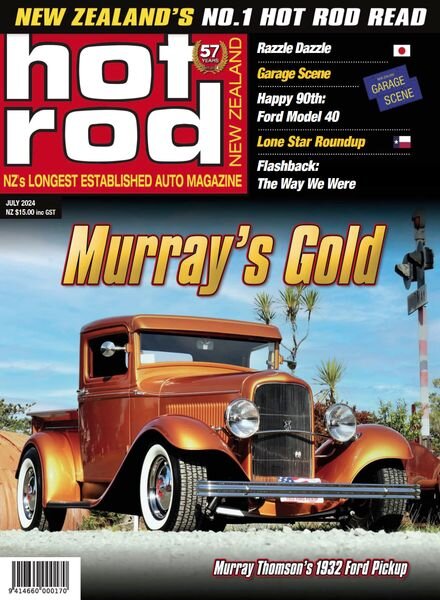 NZ Hot Rod – July 2024 Cover
