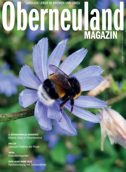 Oberneuland Magazin – Juli-August 2024 Cover