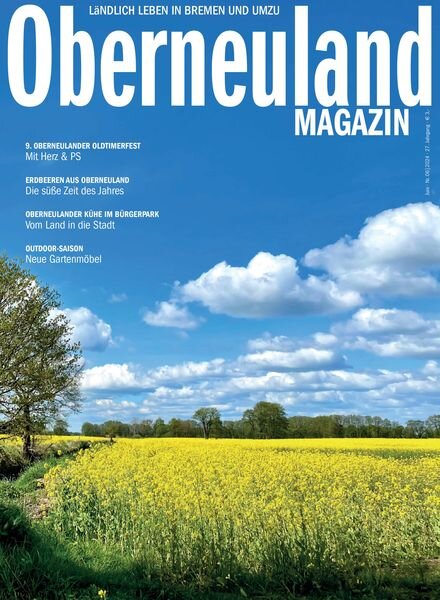 Oberneuland Magazin – Juni 2024 Cover