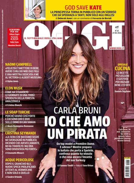Oggi – 27 Giugno 2024 Cover