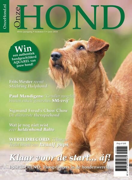 Onze Hond – Juni 2024 Cover